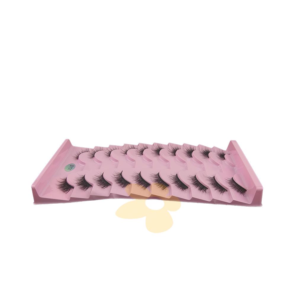 Cartela de Cílios BY01 | 10 pares