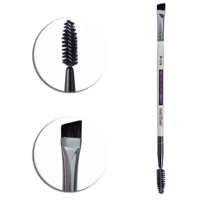 W136 Pincel Duplo Escova e Chanfrado - Linha W - Macrilan