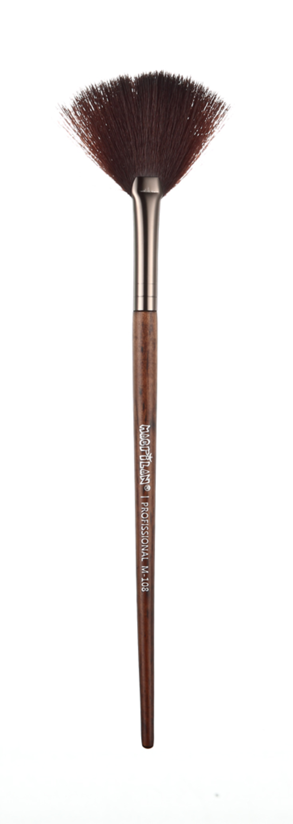 M108 Pincel Leque - Linha Madeira - Macrilan