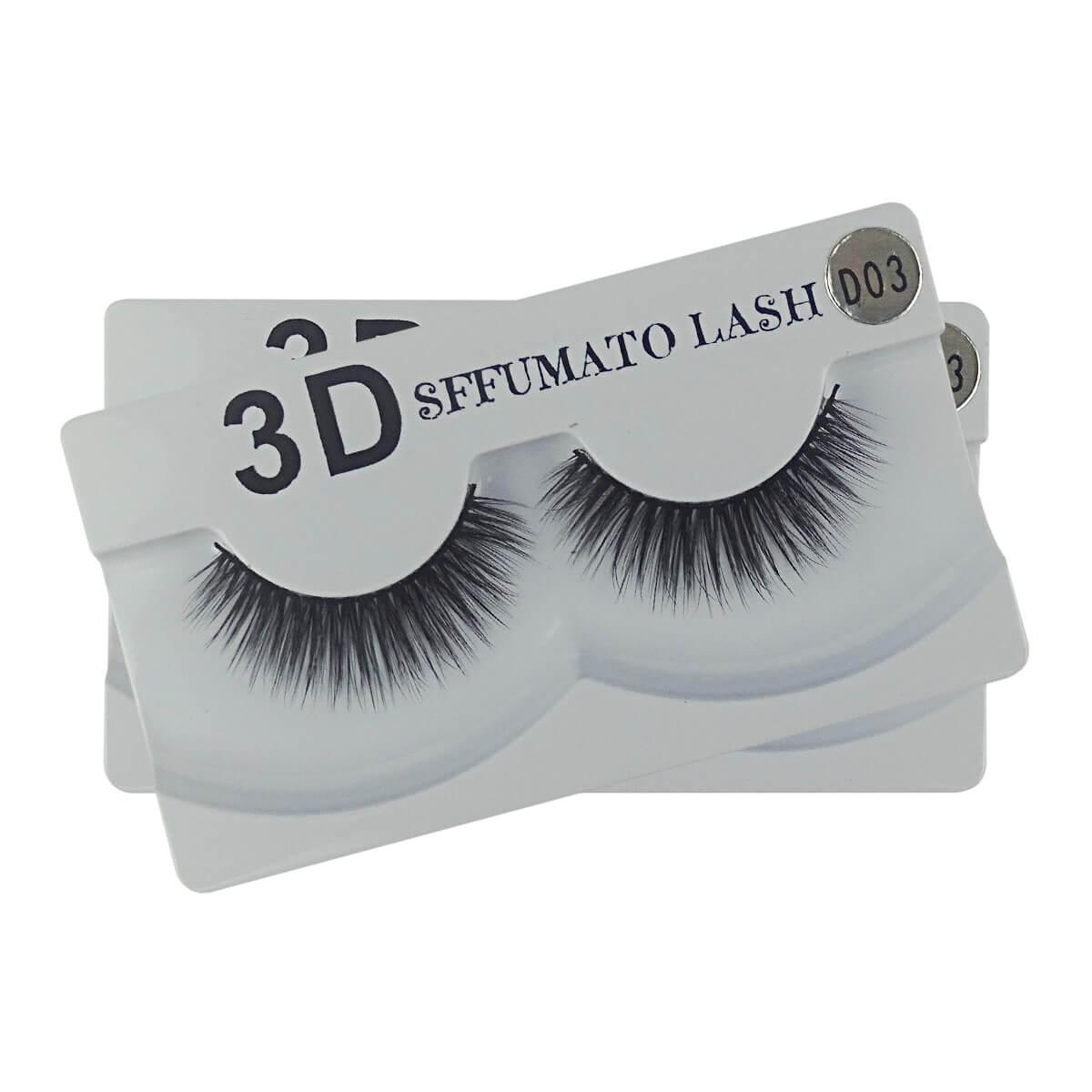 Cílios 3D D03 - Sffumato Beauty