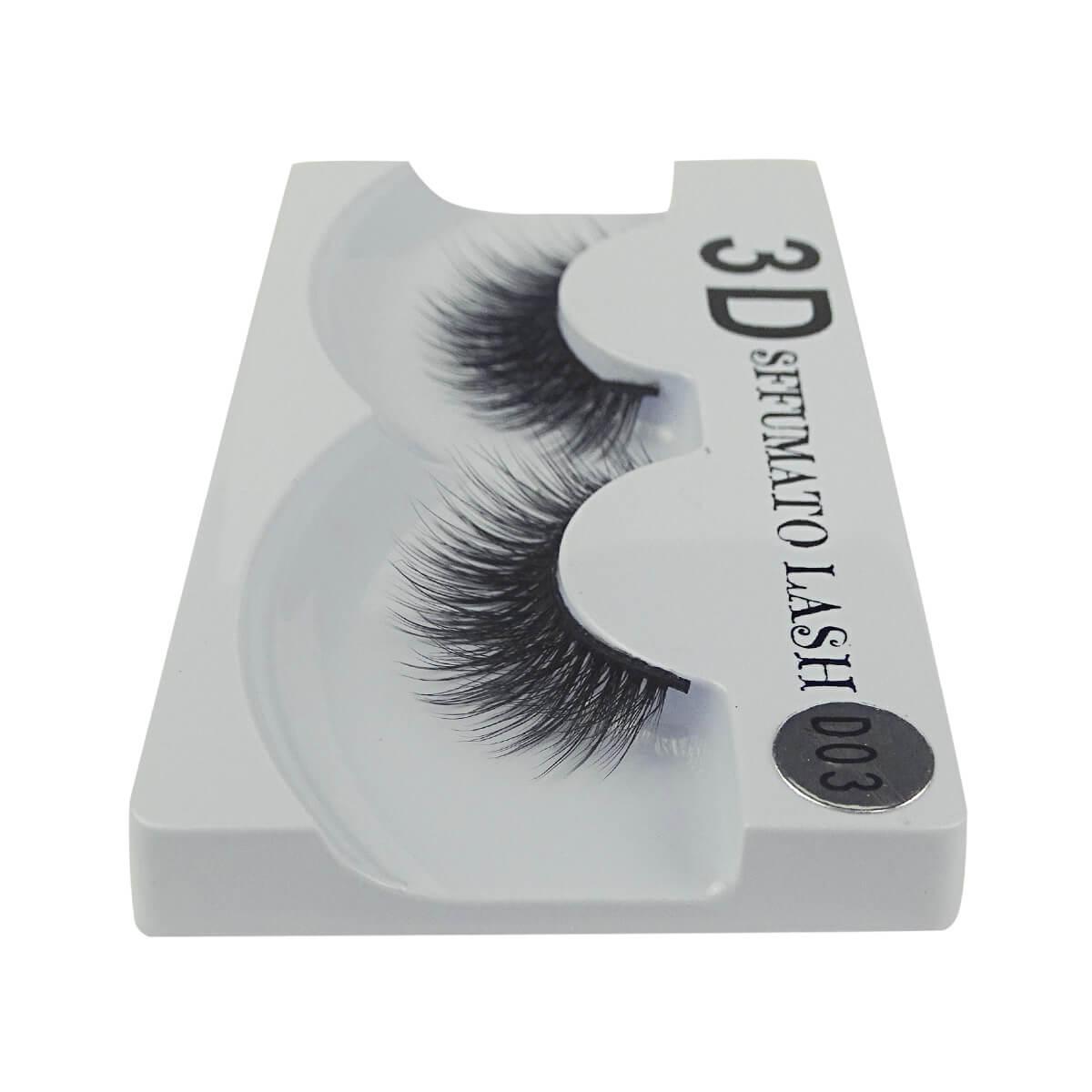 Cílios 3D D03 - Sffumato Beauty