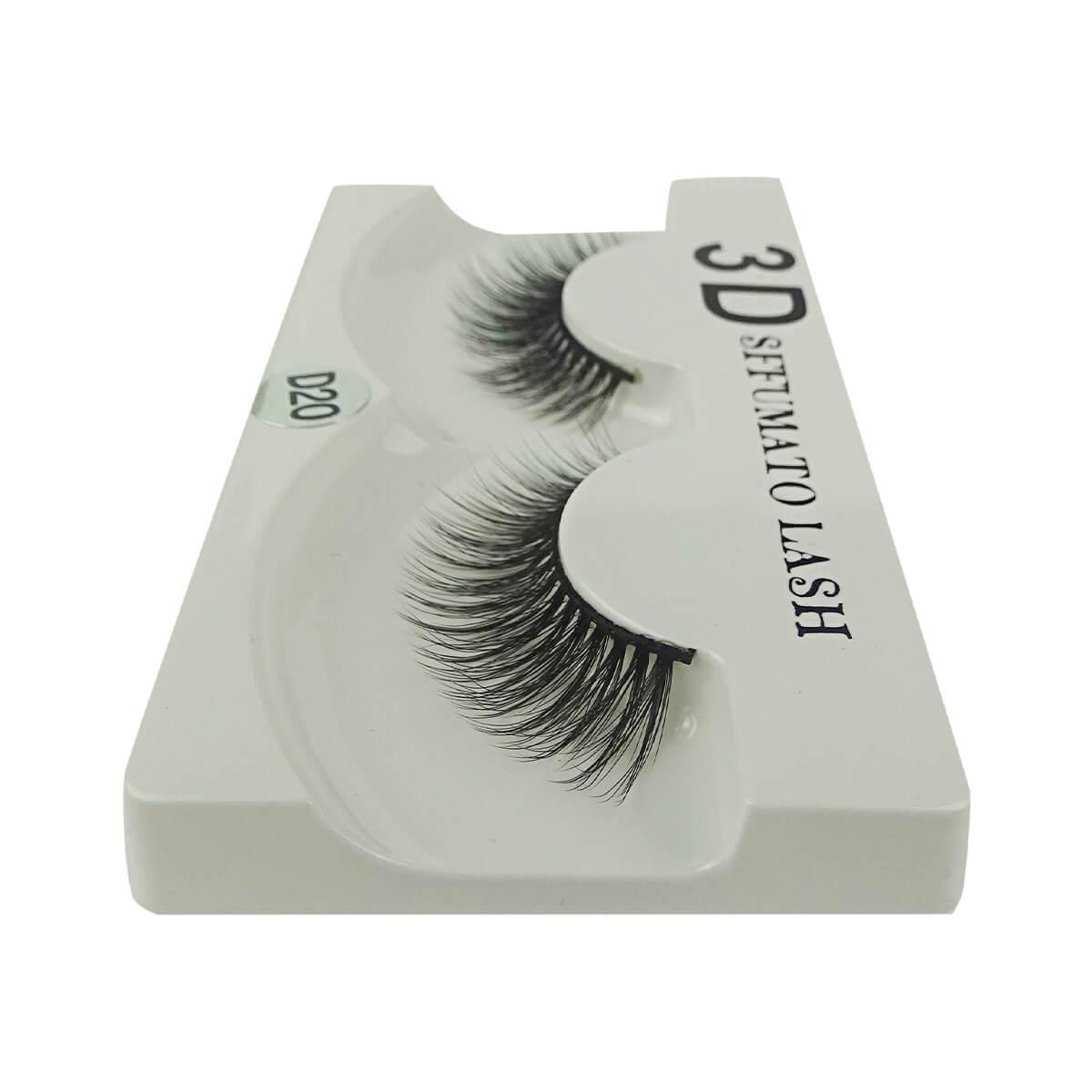 Cílios 3D D20 - Sffumato Beauty