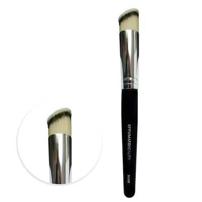 S105 Pincel Kabuki Chanfrado - Sffumato Beauty
