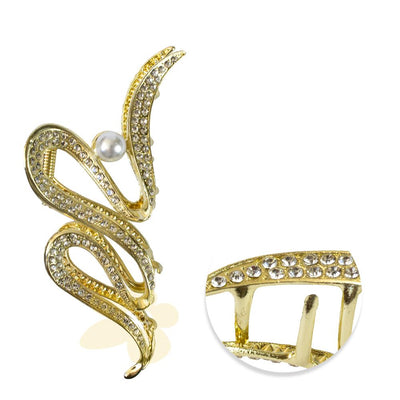 J7224-11 Piranha com Strass e Pérola - Importado