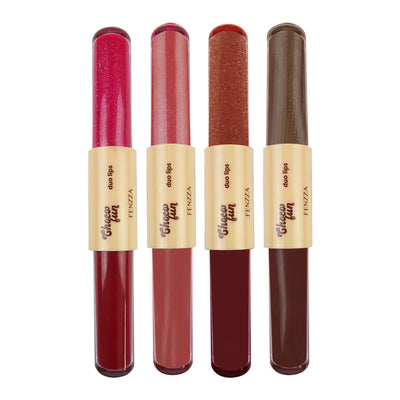 Duo Lips Batom e Gloss - Choco Fun - Fenzza