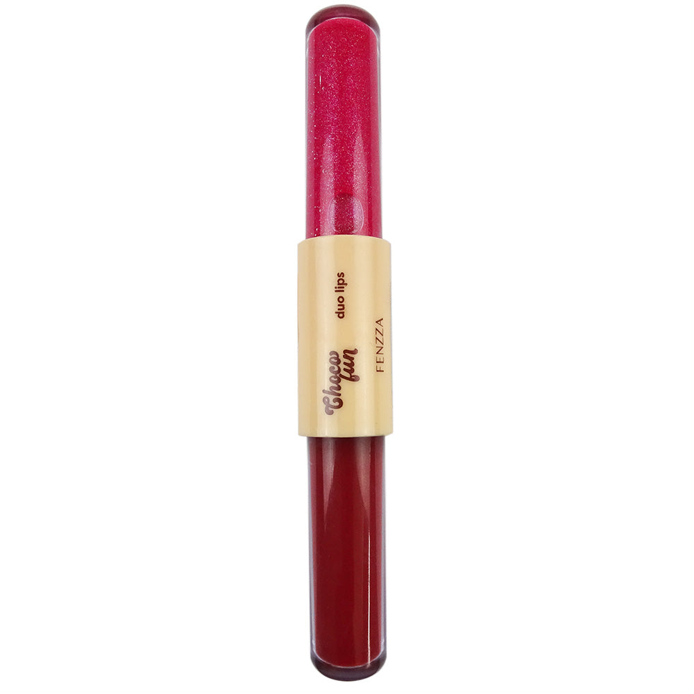 Duo Lips Batom e Gloss - Choco Fun - Fenzza