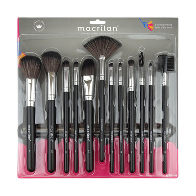 KP9-1A Kit com 12 Pincéis - Macrilan