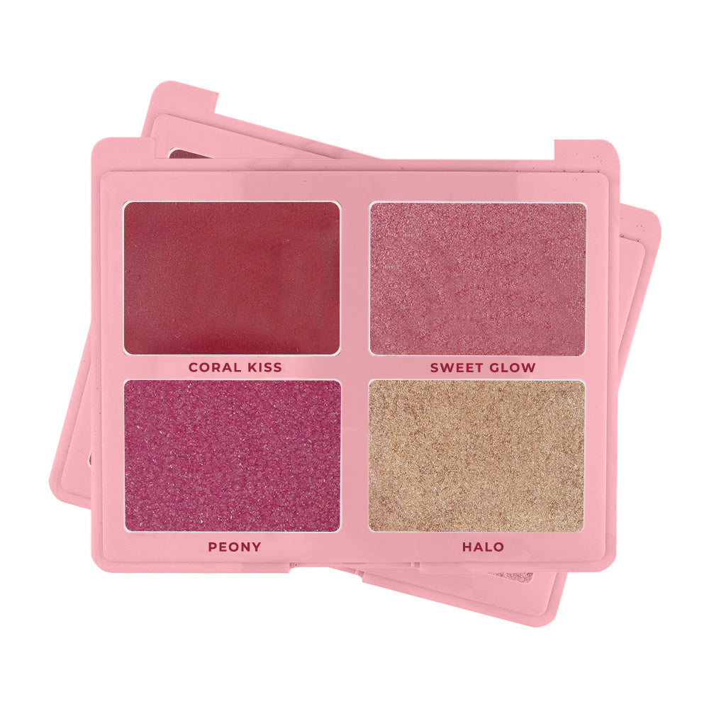 Paleta de Blush e Iluminador Blush e Shine - Ruby Rose