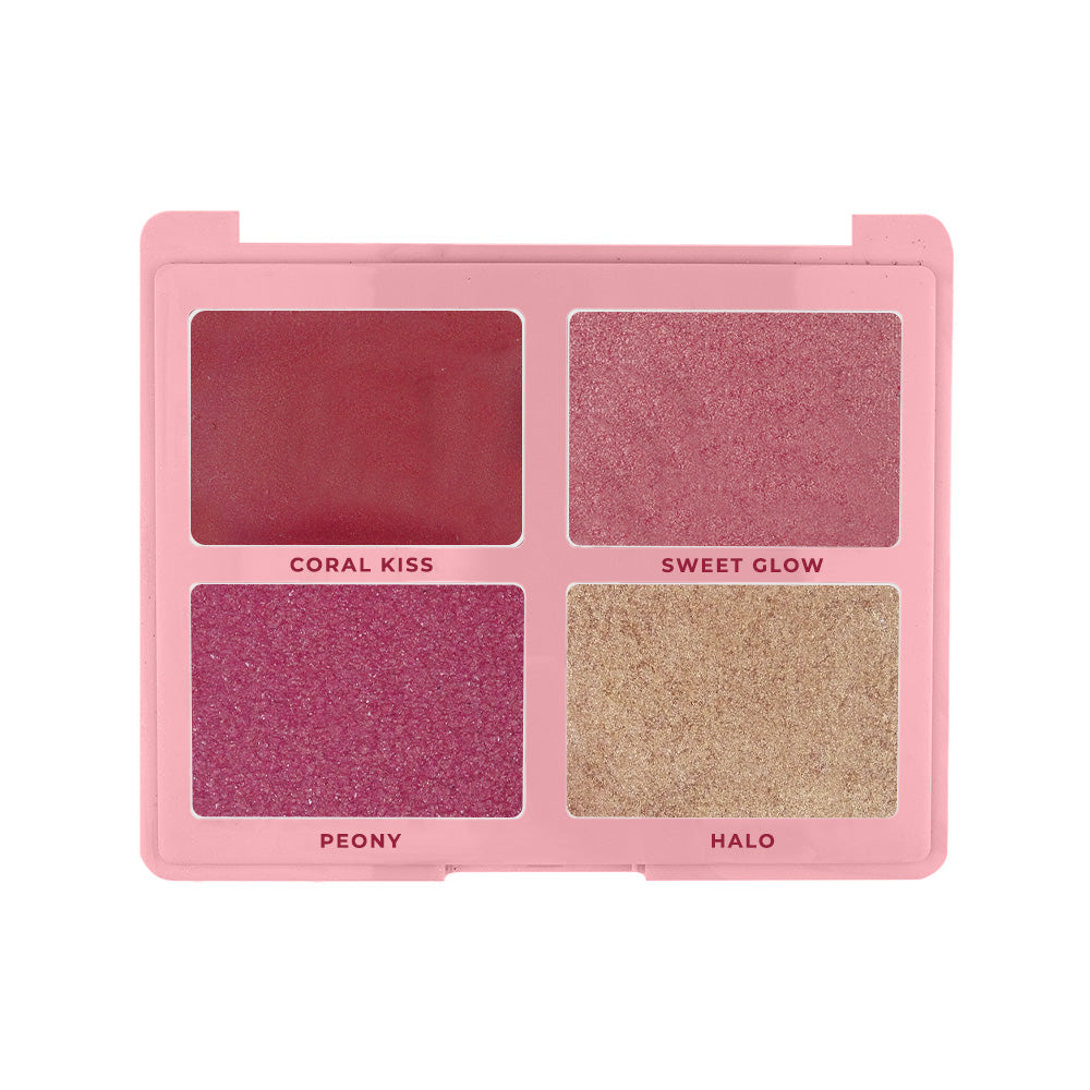 Paleta de Blush e Iluminador Blush e Shine - Ruby Rose