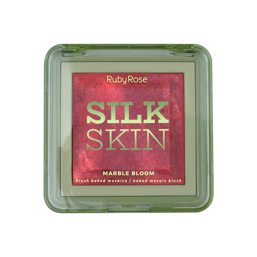 Blush Marble Bloom - Silk Skin - Ruby Rose