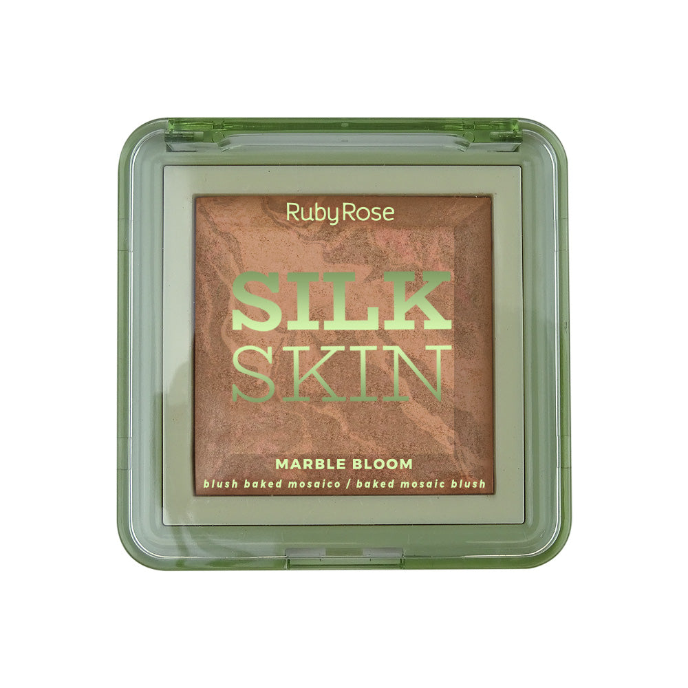 Blush Marble Bloom - Silk Skin - Ruby Rose