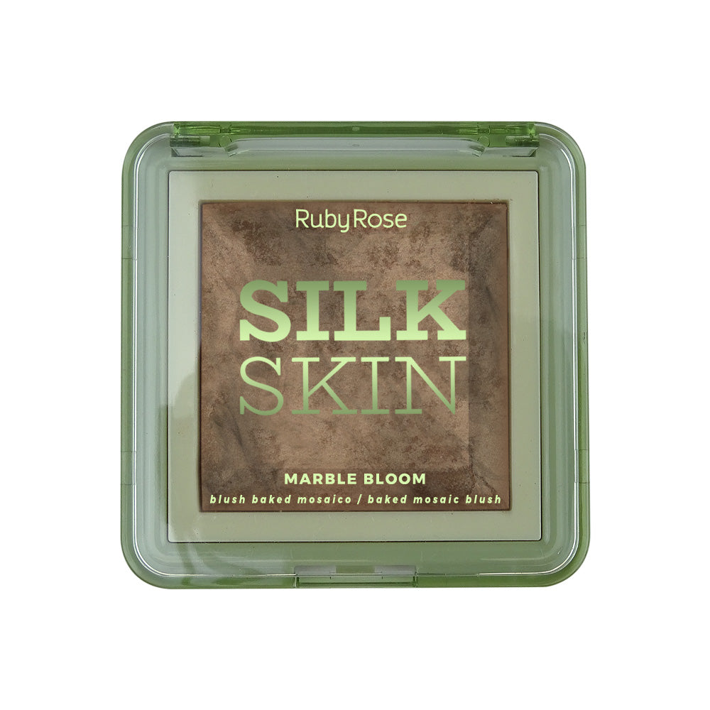 Blush Marble Bloom - Silk Skin - Ruby Rose