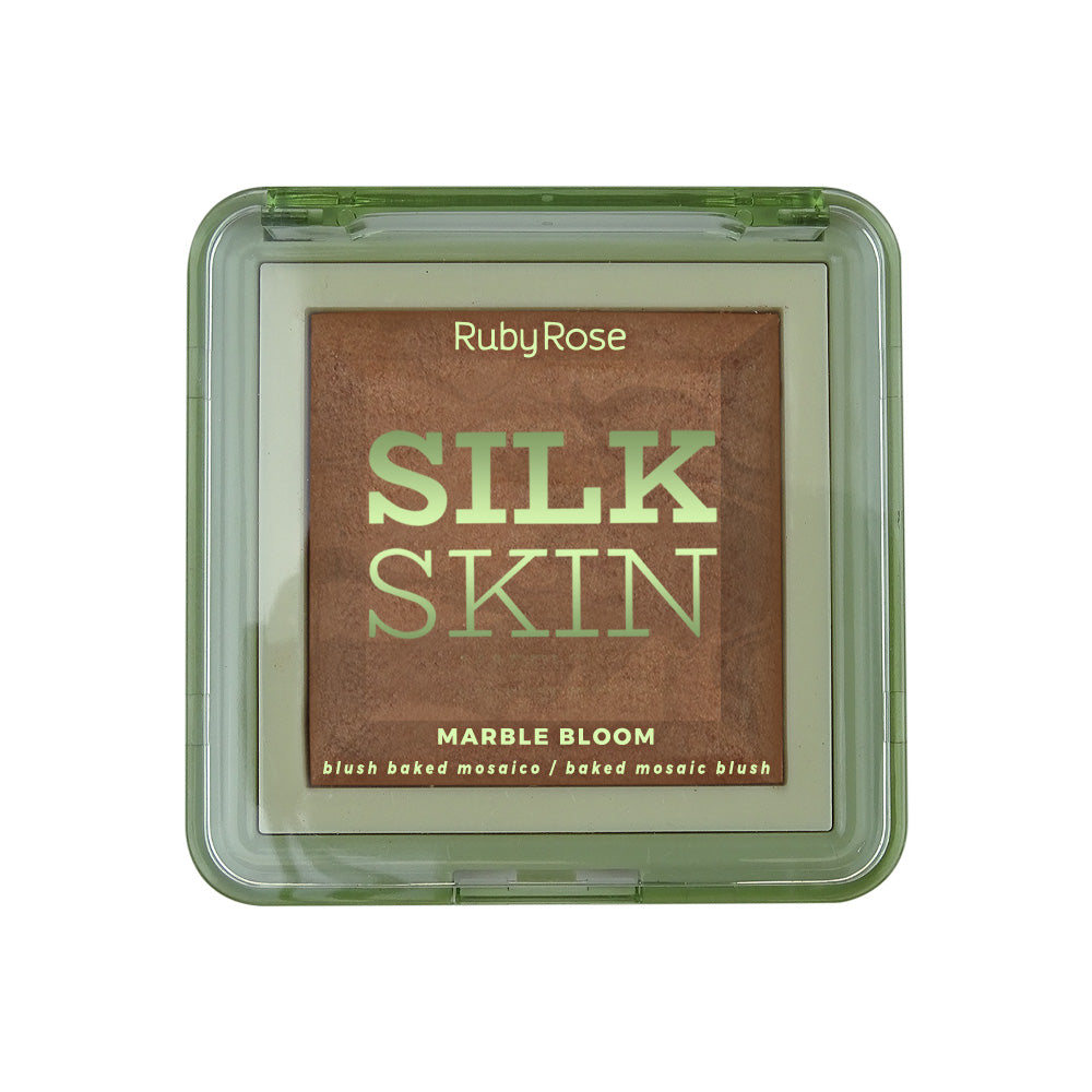 Blush Marble Bloom - Silk Skin - Ruby Rose