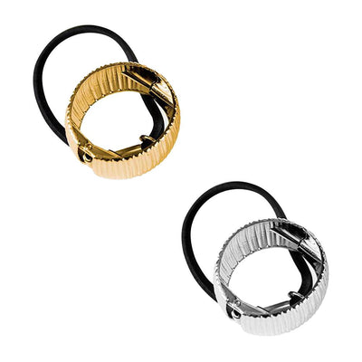 Elástico para cabelo com metal | Importado