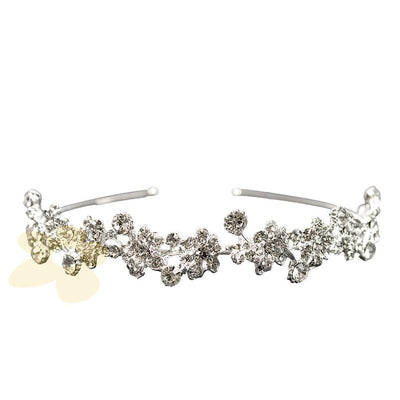 Tiara para cabelos com strass 04c | Importado