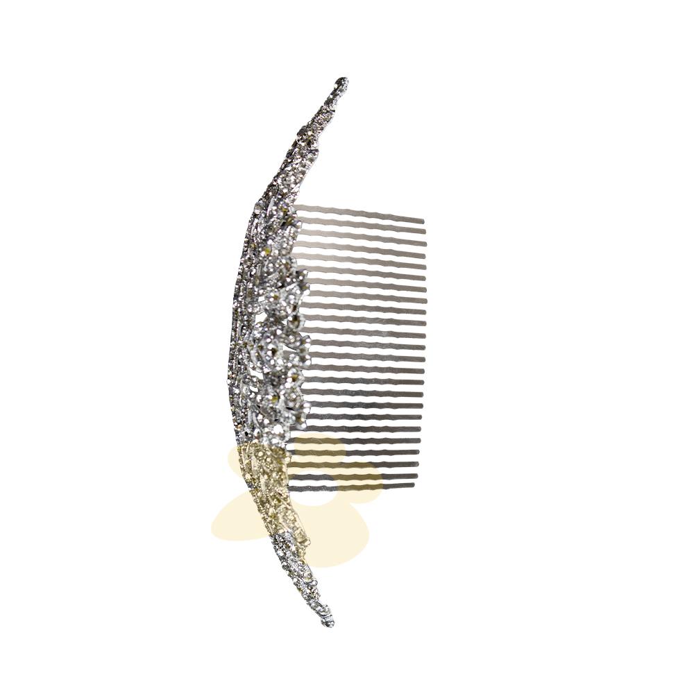 Tiara | Coroa em metal com strass | Importado