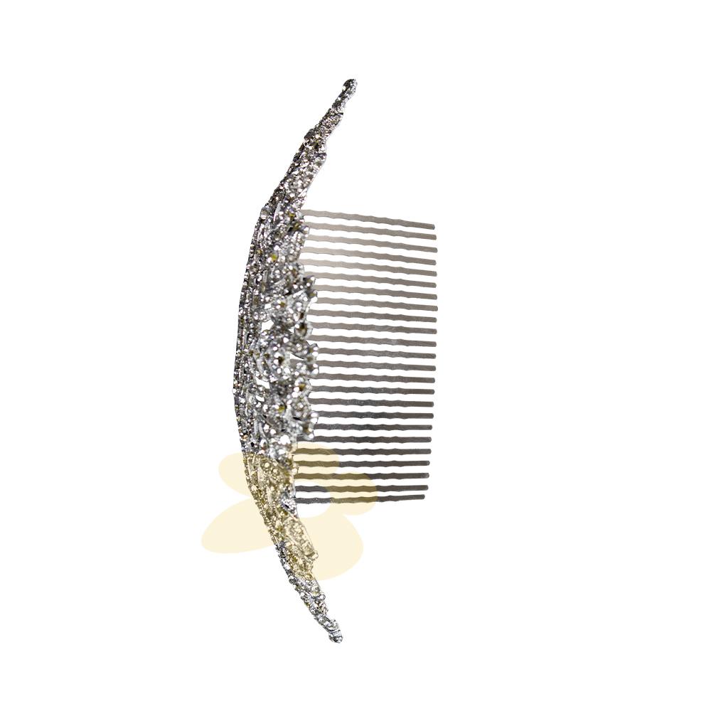 Tiara | Coroa em metal com strass | Importado