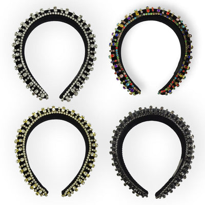 Tiara para Cabelo com Strass - Importado