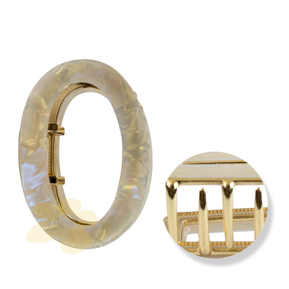 Piranha oval em acetato | Importado
