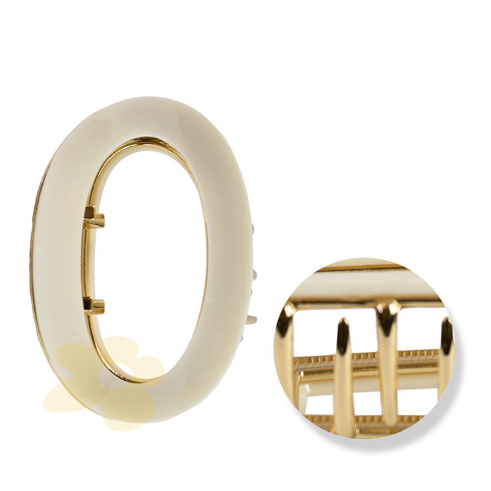 Piranha oval em acetato | Importado
