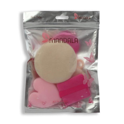 Kit com 7 Esponjas Apoio + Limpeza - Mandala