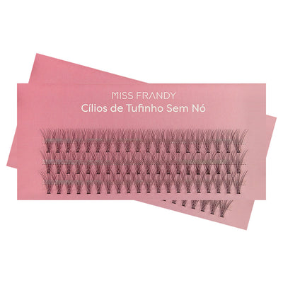C24-0102 Cílios Tufinhos Sem Nó - Miss Frandy