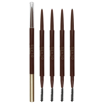 Lápis para Sobrancelhas Duo - Linha Glass - Ruby Rose