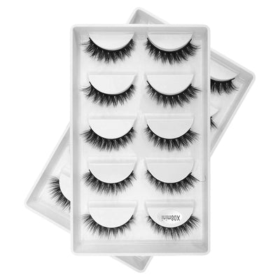X08 MINI Cílios 5 pares - Importado