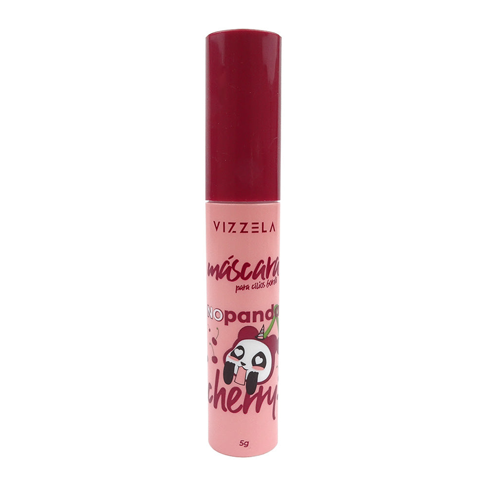 Máscara de Cílios Bordô - No Panda Cherry - Vizzela