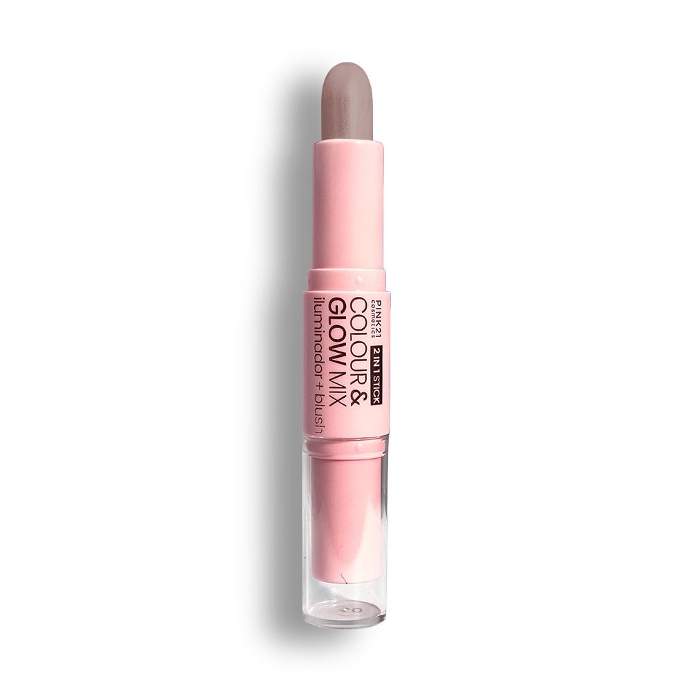 Iluminador + Blush - Colour & Glow Mix - Pink 21