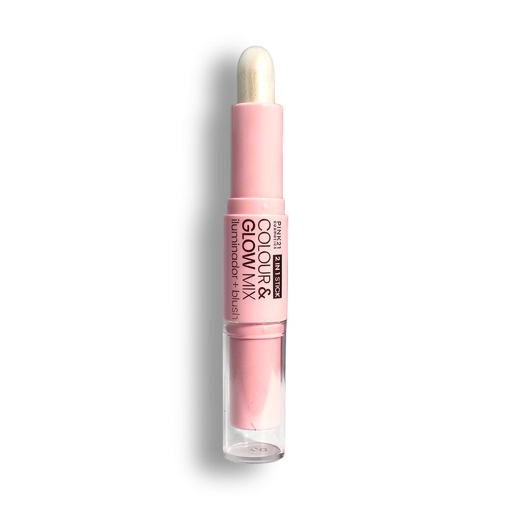 Iluminador + Blush - Colour & Glow Mix - Pink 21