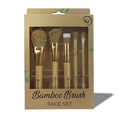 Kit de Pncéis Bamboo Brush (Face Set) - Klass Vough