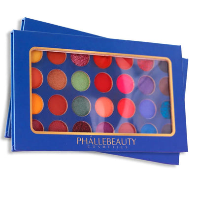 Paleta de Sombras Blue Gold - Phallebeauty