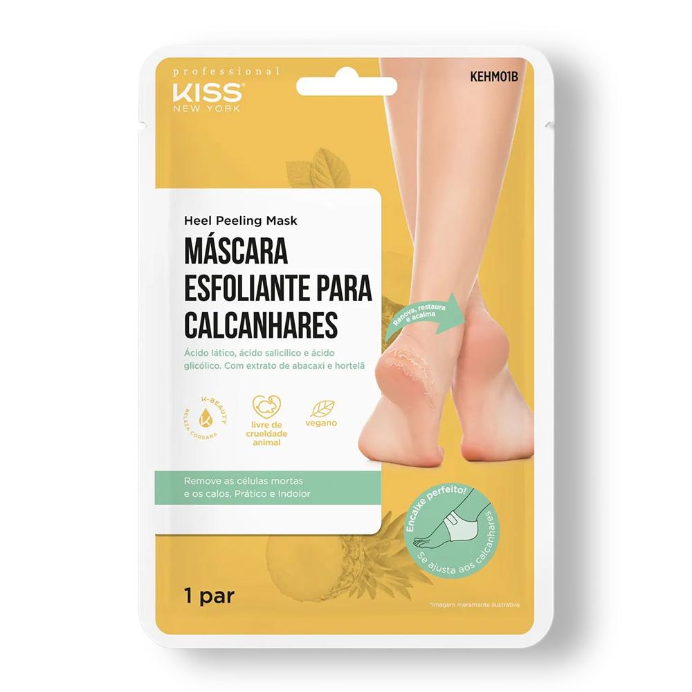 Máscara Esfoliante para Calcanhares - Kiss NY
