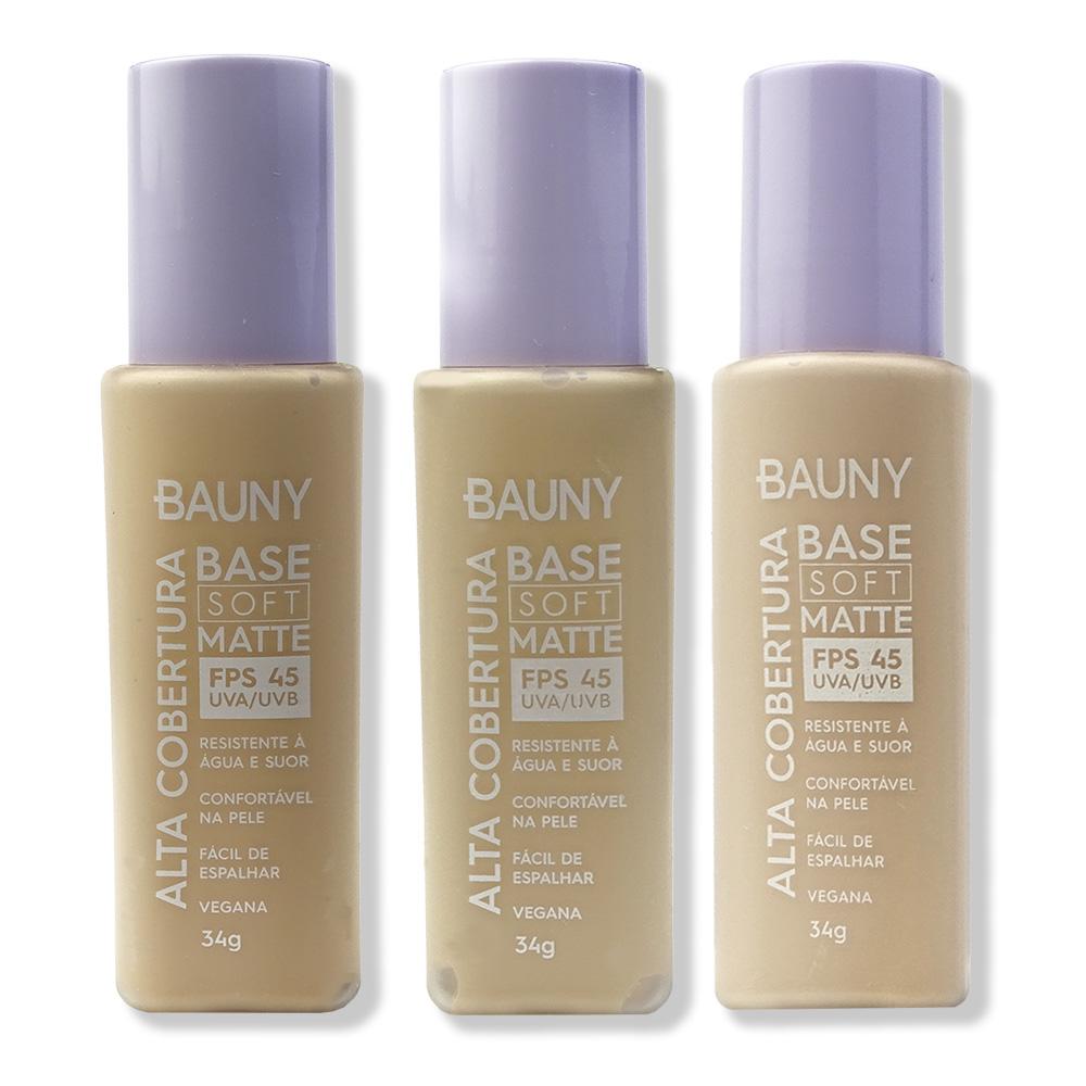 Base Soft Matte Alta Cobertura - Bauny