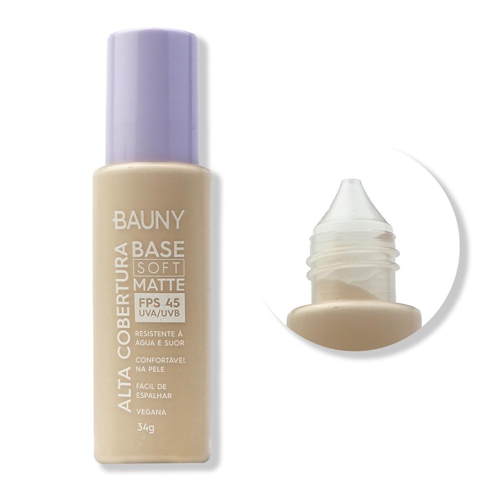 Base Soft Matte Alta Cobertura - Bauny