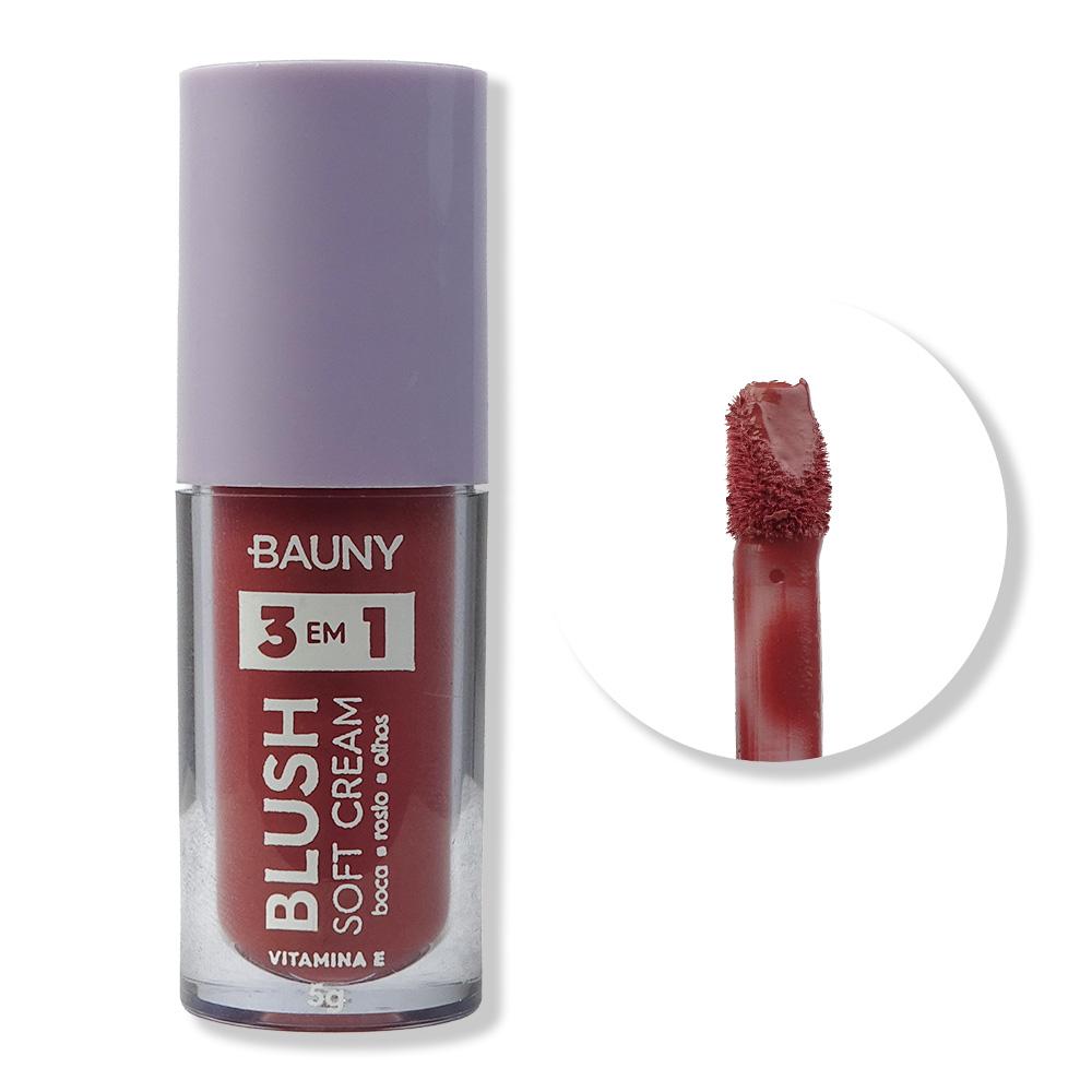 Blush Líquido Soft Cream 3x1 - Bauny
