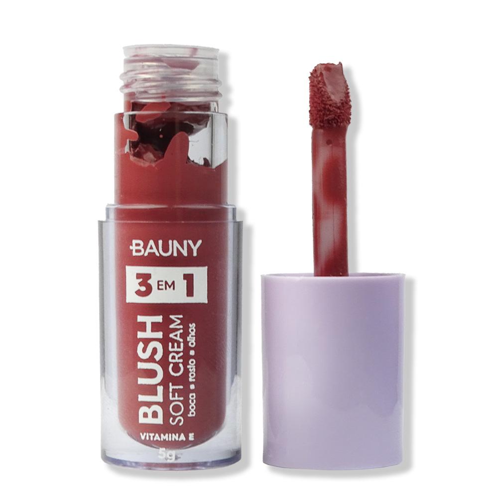 Blush Líquido Soft Cream 3x1 - Bauny