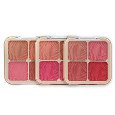 053Y Paleta de Blush 4 Cores - Miss Rôse