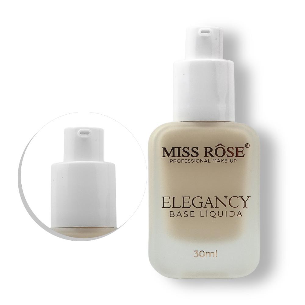 Base Líquida Soft Matte Elegancy - Miss Rôse