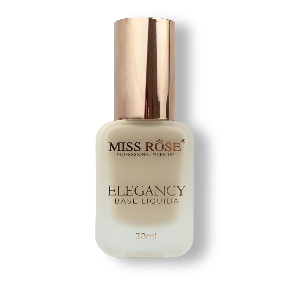 Base Líquida Soft Matte Elegancy - Miss Rôse