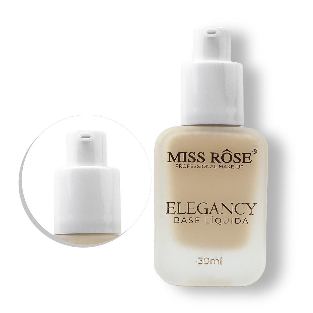 Base Líquida Soft Matte Elegancy - Miss Rôse