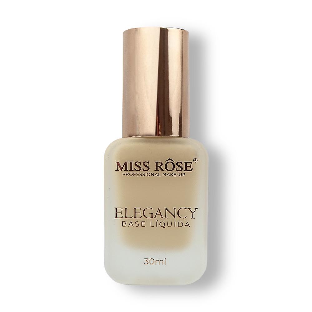 Base Líquida Soft Matte Elegancy - Miss Rôse