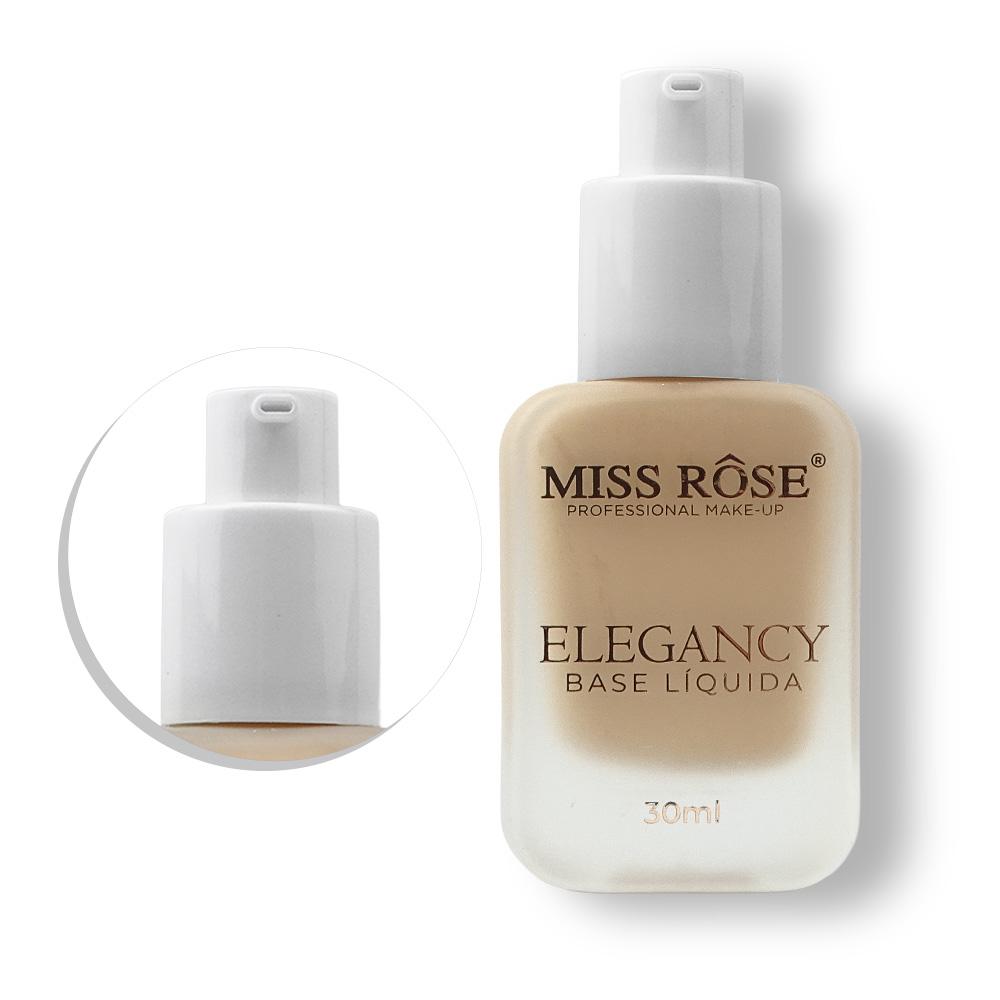 Base Líquida Soft Matte Elegancy - Miss Rôse