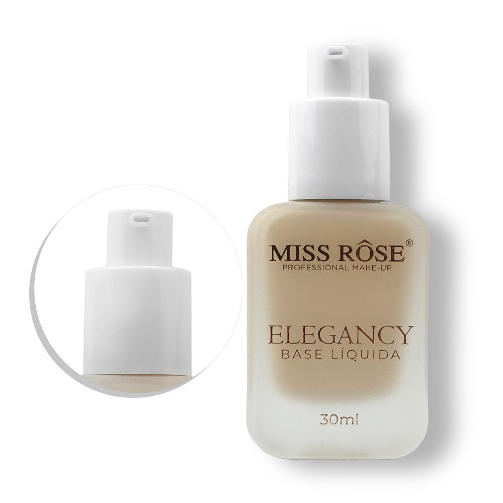 Base Líquida Soft Matte Elegancy - Miss Rôse