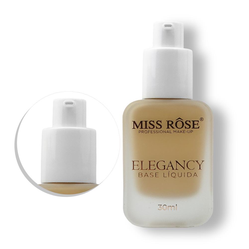 Base Líquida Soft Matte Elegancy - Miss Rôse