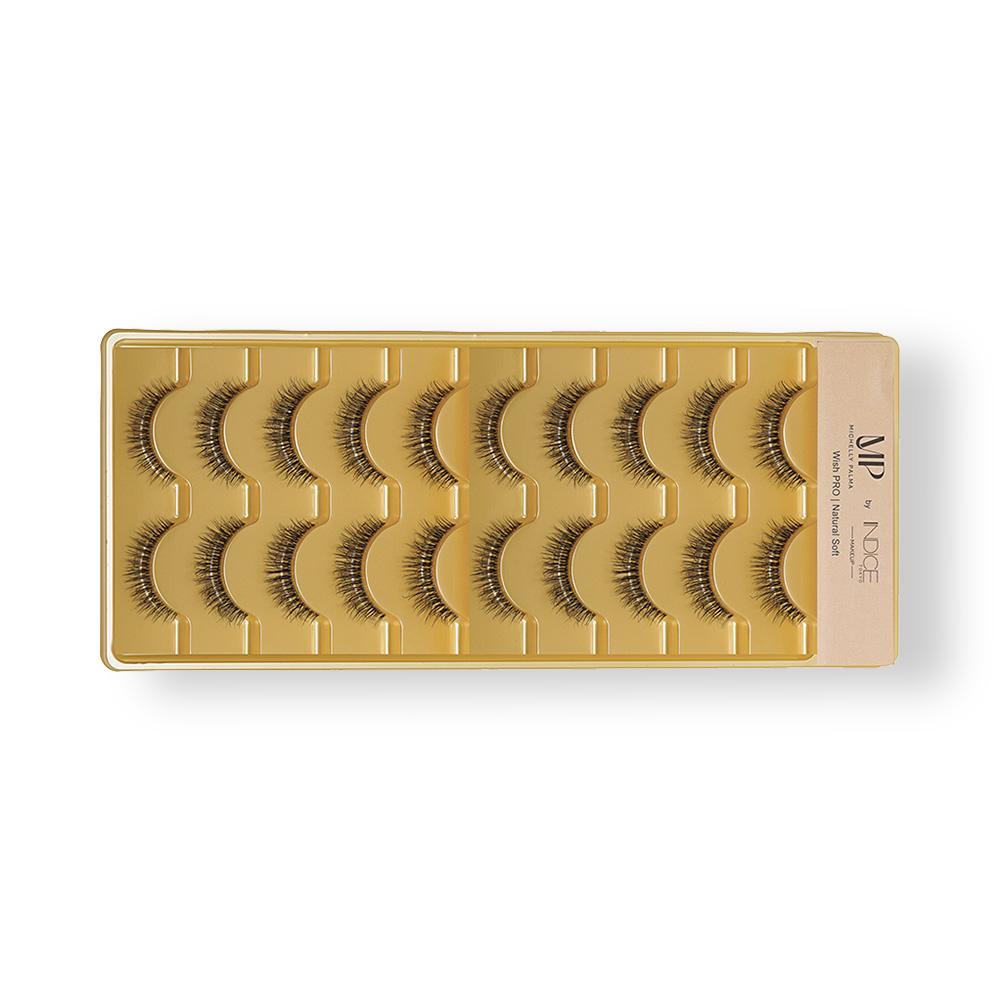 Cílios Natural Soft 10 Pares - Wish Pro - Michelly Palma