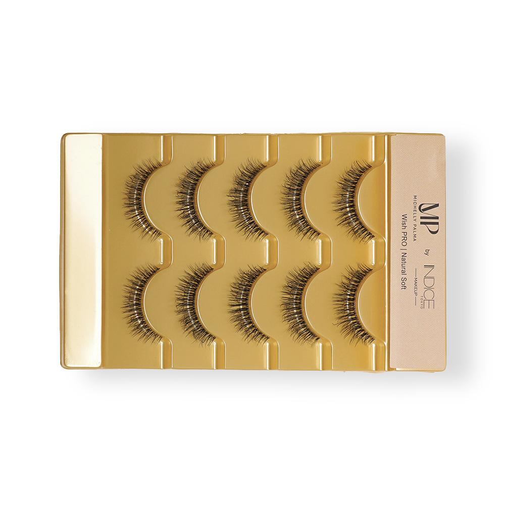 Cílios Natural Soft 5 Pares - Wish Pro - Michelly Palma