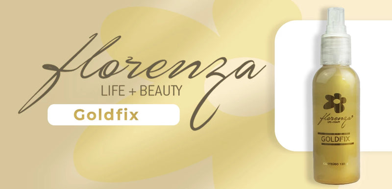 Fixador de maquiagens GoldFix Florenza