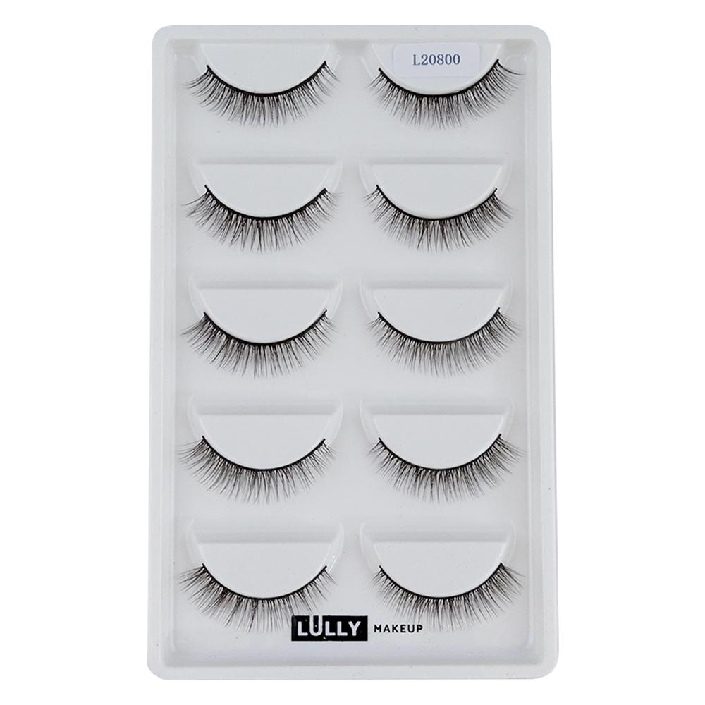L20800 - Cílios 5 Pares - Lully Makeup